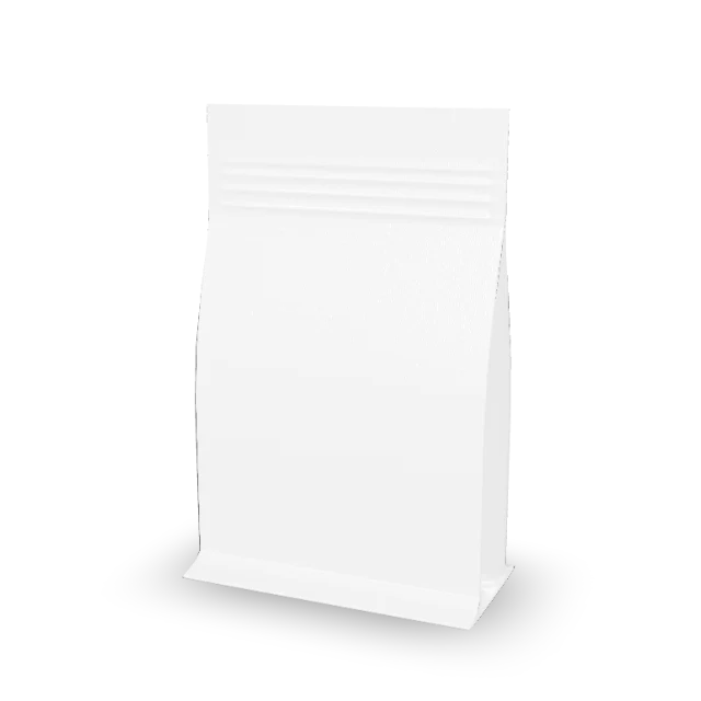 Flat Bottom Pouch with Zipper 3D mockup preview
