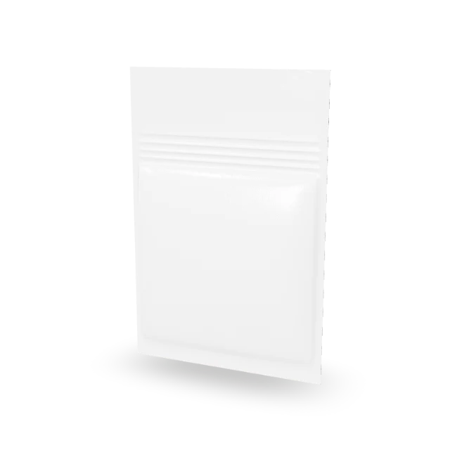 3 Side Seal Pouch with Zipper 3D mockup preview